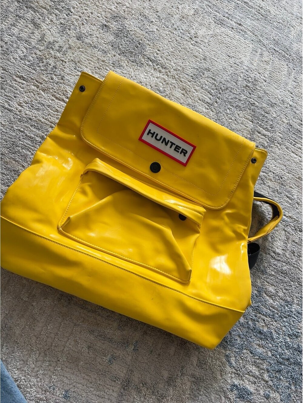 Hunter Yellow Rubberized Backpack [COPY]